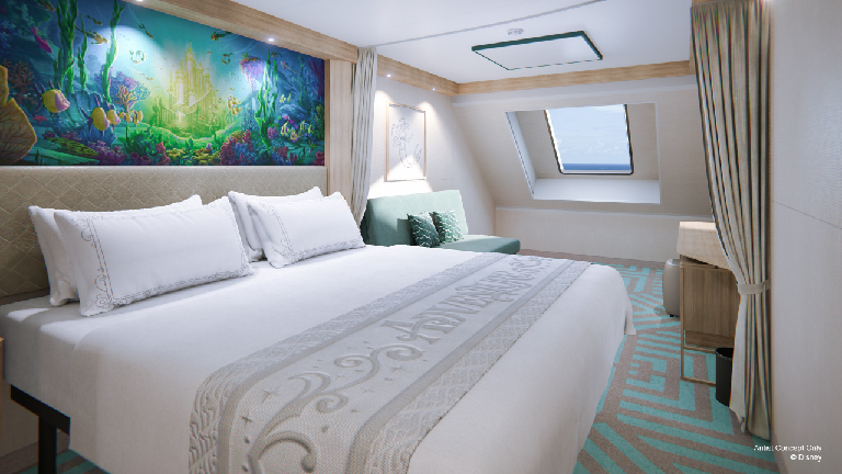 豪華海景房 Deluxe Oceanview Stateroom
